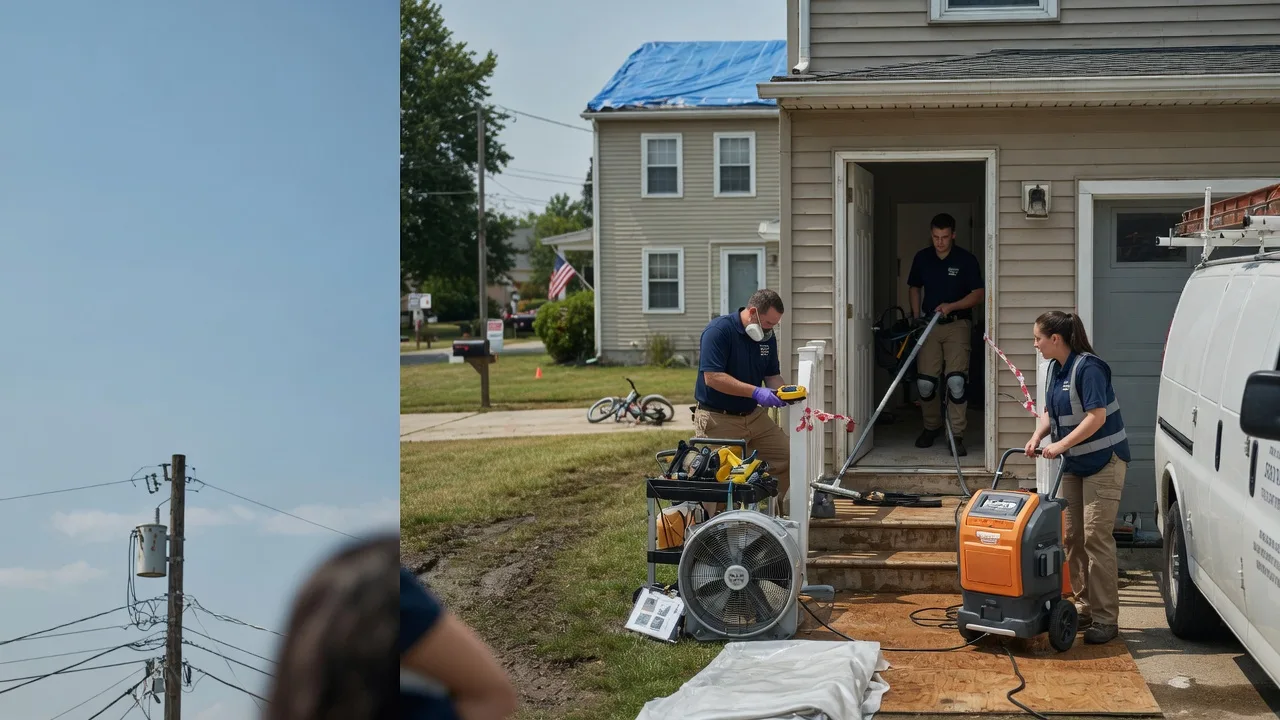 Water Damage Repair in Ledbetter, TX near me